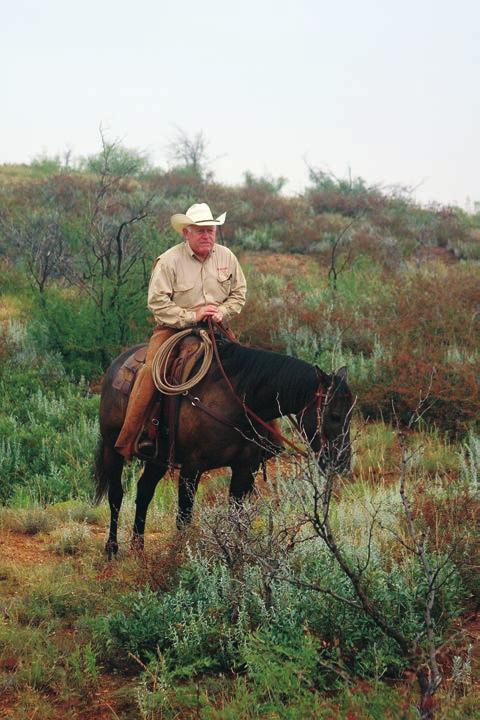 Matador Ranch first started upgrading its horses in the early 70s, says ranch manager Bob Kilmer.