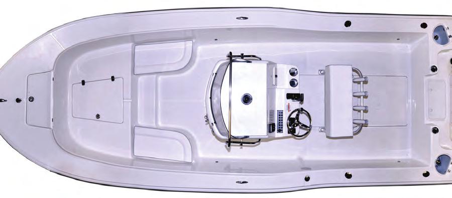 Steel Insert Optional Coaming Cushions Locking Bow Compartment Large Anchor Locker Flush
