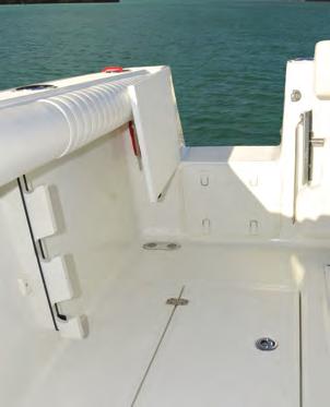 Key features on both boats are double 120 qt.