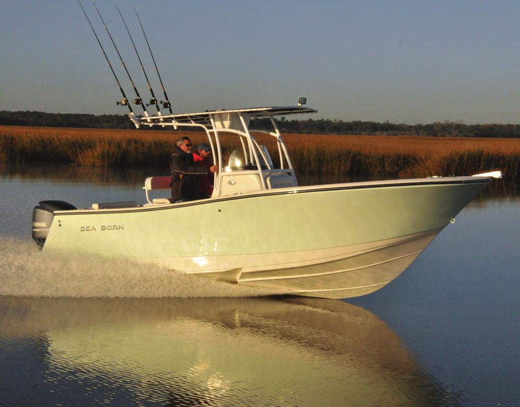 SX239 Offshore SPECIFICATIONS Length (Hull) 23-2 Length Overall 23-9 Beam 8-7 Transom
