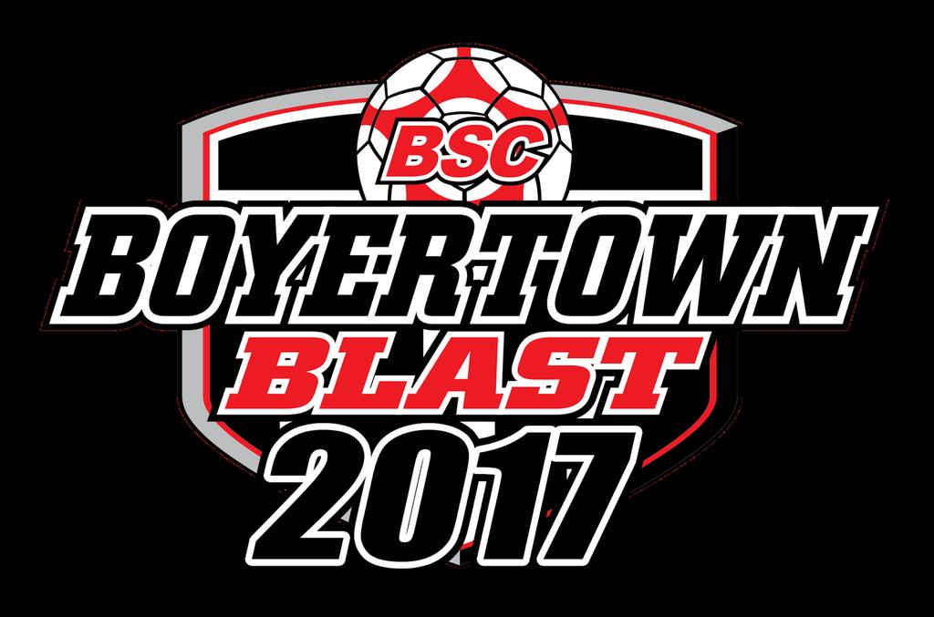 Boyertown Soccer Club s Tournament Rules and Regulations for the 2017 Boyertown Blast Tournament 1.