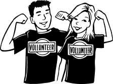To be a youth volunteer, you must be 12 to 17 years of age and complete a youth volunteer application with the City of