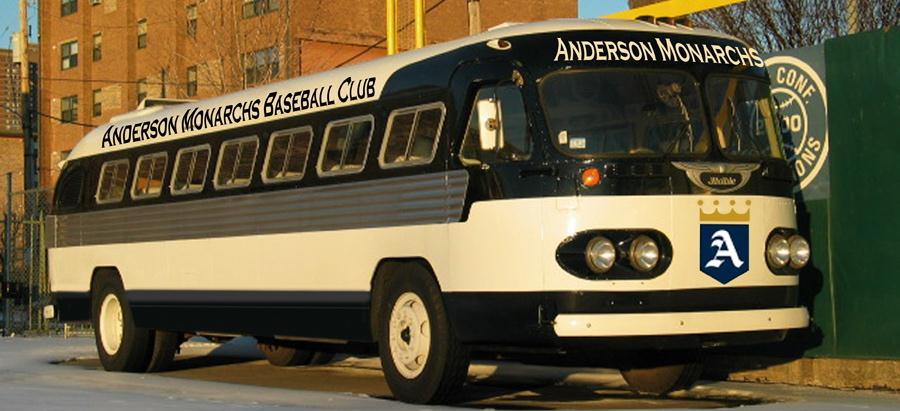The Bus To make the experience even more authentic, the Anderson Monarchs will be traveling in their 1947