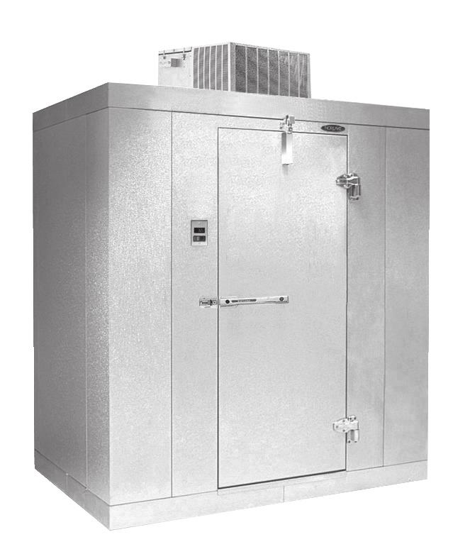combination cooler / freezers Sizes from 3 6 x 6 to 10 x 14' Three heights: 6 7 & 7 7 with floor; 7 4 floorless Indoor or outdoor models Three temperatures: +35 F., -10 F., -20 F(-20 F 10 day ship).
