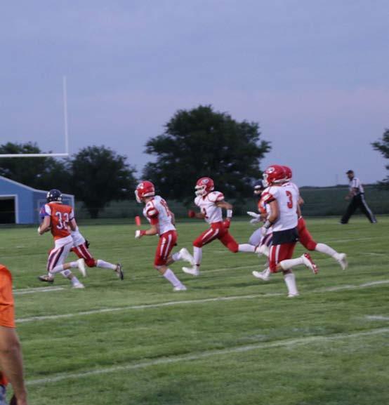 Football By Brady Schoenfelder & Brayden Leischner The football team this year has moved down from 11B to 9AA.