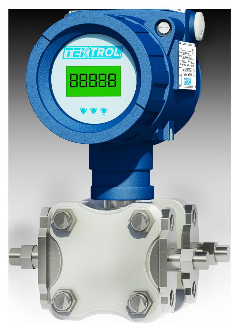 Smart Differential Pressure Transmitter - Tek-Bar 3110B Wetted Materials Accuracy Stability Temperature Limits Pressure Limits Power Requirements