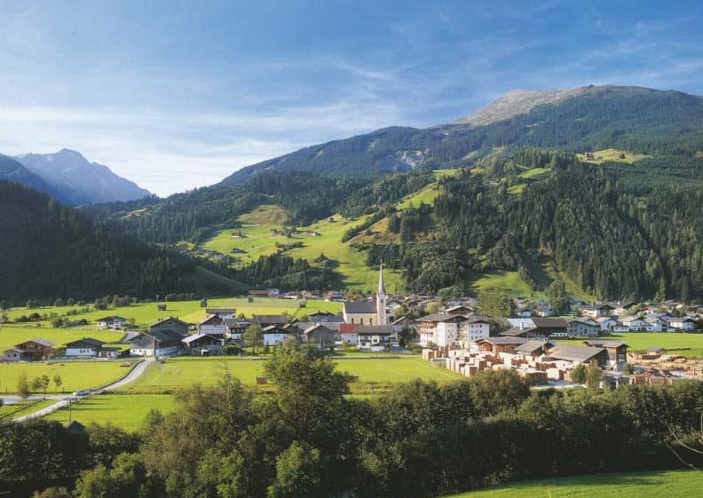 Hollersbach is situated at the south end of the Kitzbühel Alps with direct access to the Kitzbühel skiing area.