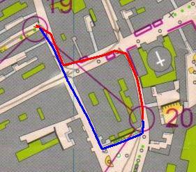 Simple Route Choice While there may be subtle differences between the red and blue routes, they will not