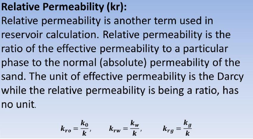 Measurement of permeability Permeability is measured by passing a fluid of known viscosity through a core sample of measured dimensions and then measuring flow rate and pressure drop.