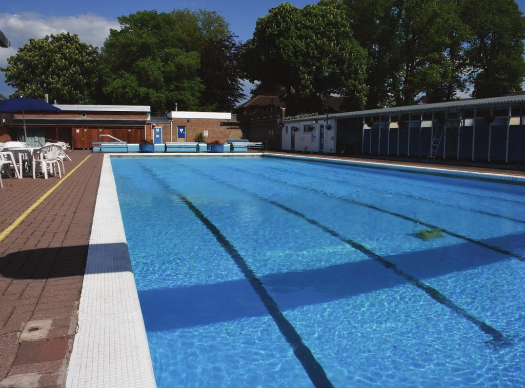 Hood Park Leisure Centre Outdoor Pool Swim Sunbathe
