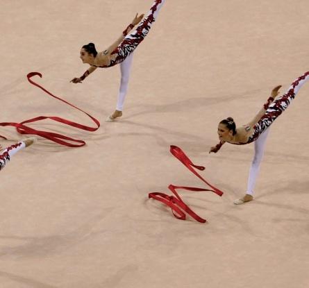 They are good pieces of equipment for people who can use both hands equally well, because they need to be handled with care and accuracy. Ribbons used by rhythmic gymnasts are smooth and silky.