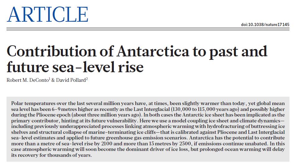 Antarctica has the potential to contribute more than a