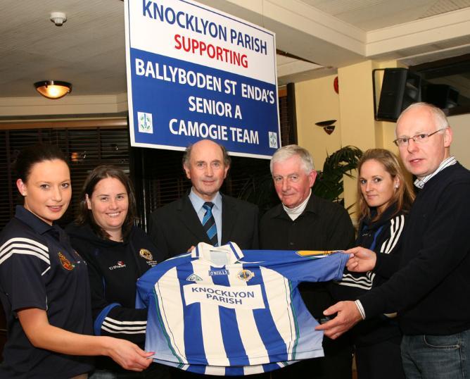 3. Community gets behind Camogie for 2010 Danny Griffin has once again come up trumps on the sponsorship front when he secured the support of the Knocklyon Parish Community for the Senior A Camogie