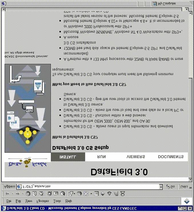 6 DataField 3.0CS Software DataField 3.0CS is an integrated software program designed to communicate with the GEM 2000, 500 and GA90 instruments.