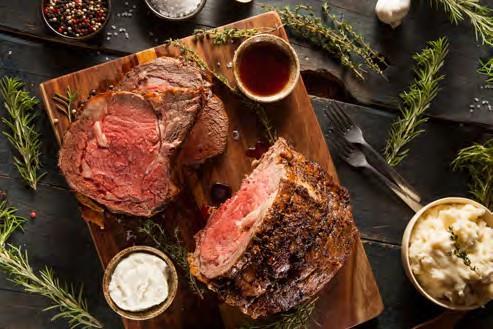 AUGUST DINING Saturday, August 18 Prime & Wine Night Reservations begin at 5:30pm Come enjoy delicious Prime Rib with your family and friends at the club! A la carte style. Adults $31.