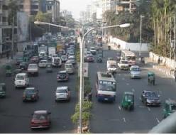 proper traffic management schemes are producing severe transport problems in almost all the urban areas of Bangladesh.