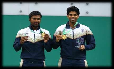 Men s Doubles Gold Medal Vishnu
