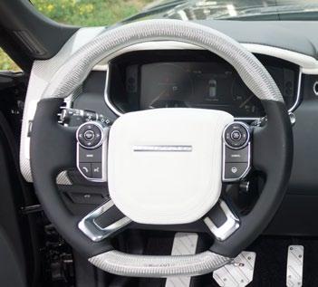 MANSORY INTERIOR OPTIONS FOR YOUR RANGE ROVER MK IV (HSE, VOGUE, AUTOBIOGRAPHY) Sport steering wheel