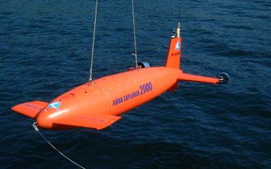 AUV : AQUA EXPLORER Series Summary "Aqua Explorer" Series is the small Autonomous Underwater Vehicle (AUV) for tracking of submarine cables.