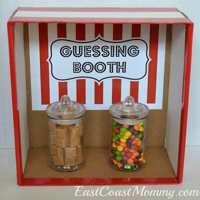 Guessing Booth Pretty simple!
