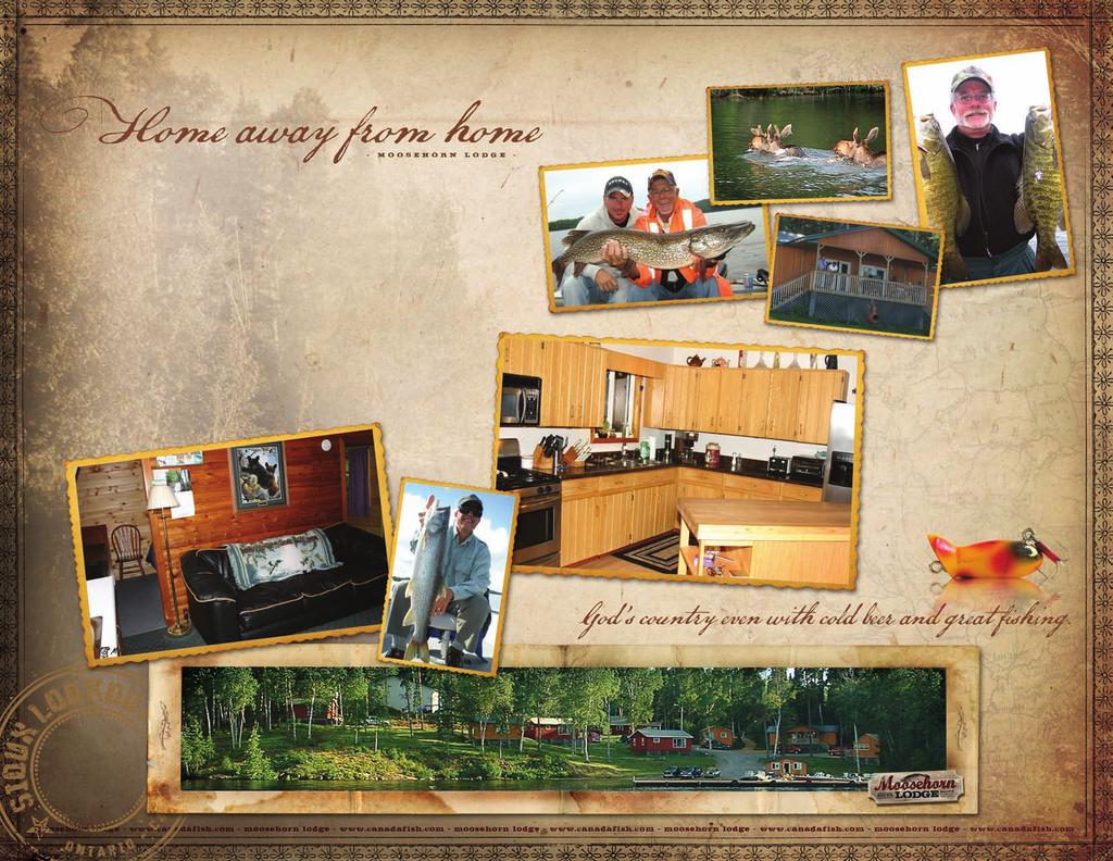 Often time s guests relate great Canadian fishing with roughing it at Moosehorn Lodge there s no such thing.