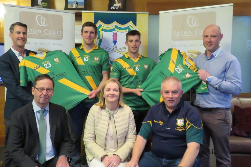Buffers Alley and the Séan Doyle Group celebrate 21 years of sponsorship Buffers Alley GAA Club and the Upton Court Hotel Kilmuckridge, part of the Séan Doyle Group, celebrated the 21st year of