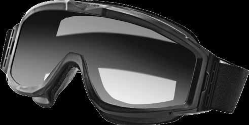 1-2003+ and MCEPS ballistics impact protection approved, and comes equipped with 2 anti-fog lenses (smoked and clear), to ensure superior protection and optimal performance in any condition.