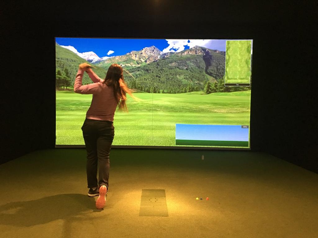 GOLF SIMULATOR Driving Reality E6 Golf Simulation Software Our brand, new golf simulator room brings a year-round golf experience to our seasonal club.