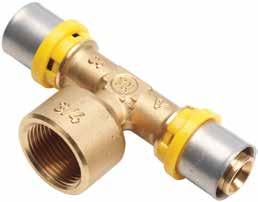 DUOPEX GAS FITTINGS The DUOPEX GAS fittings are manufactured from dezincification resistance (DR) brass with a stainless steel crimp ring and joined to the pipe using a precision and specific