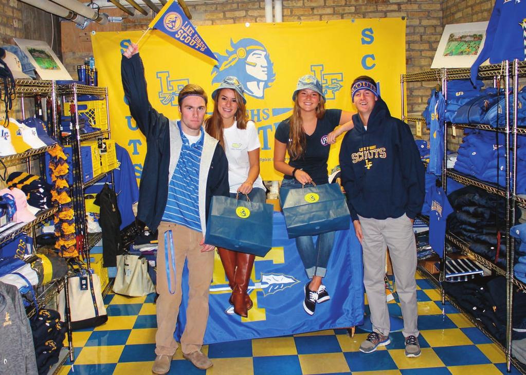 Lake Forest High School 1285 North McKinley Road Lake Forest, IL 60045 The Best Scouts Gear In Town Scout Spirit Store is Open Thursdays and Fridays 10:30-1:30 Located on Lower Level Open to the
