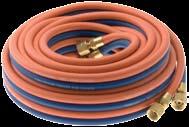 5 MM INTERNAL DIAMETER TWIN GAS HOSE TWIN HOSE OXYGEN / LPG 5 mm HOSE SETS Tesuco has a range of hose sets available for oxygen / LPG applications.