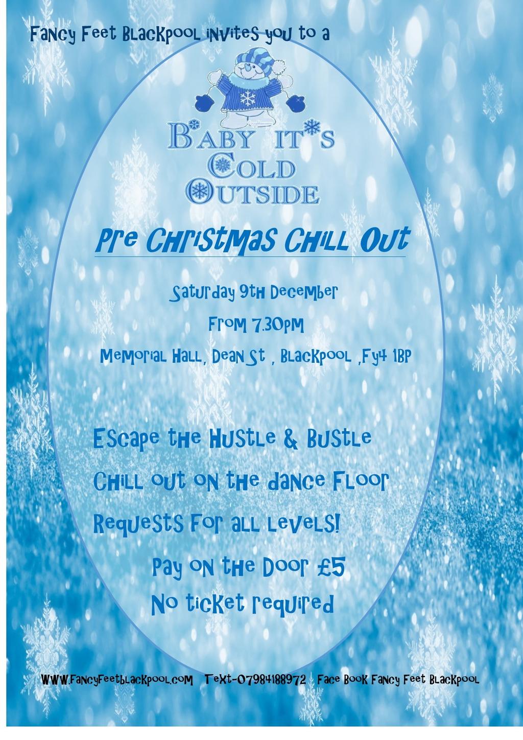 Join us for our Pre-Christmas chill