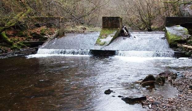 Examples of obstructions Appendix 2 Weir on the Alyth Burn in the