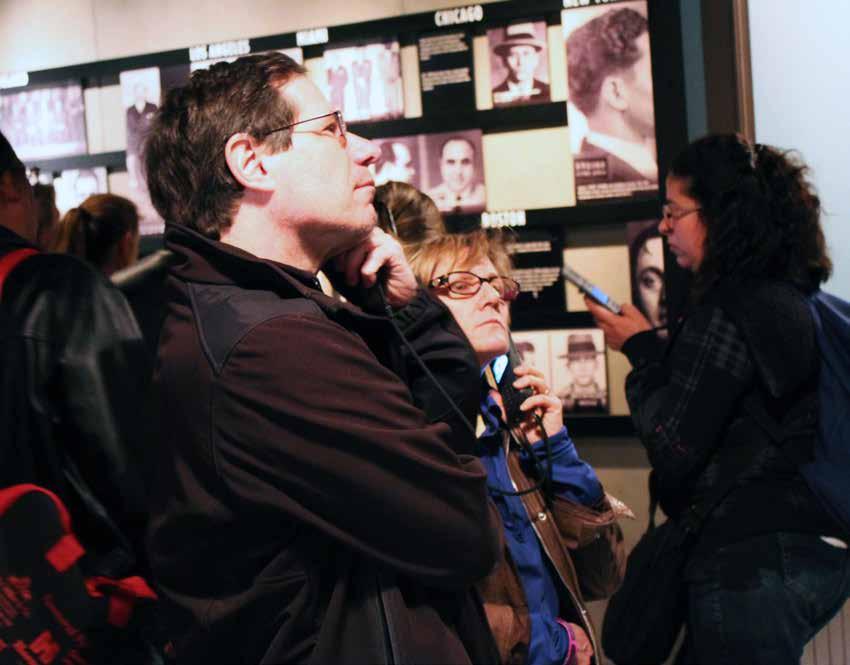 AUDIO TOURS The Mob Museum offers audio tours in English, Spanish, Mandarin, Portuguese, German, Italian and French. Get the backstory and the insider s perspective.