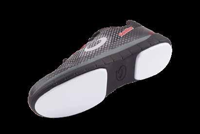 Both feature strategically placed indents on the toe and heel that distribute weight to the periphery, enhancing stability. Available for both right handed and left handed curlers.