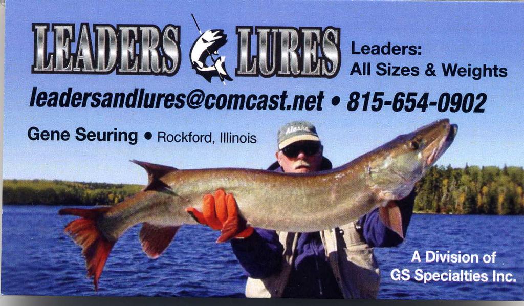 ..Vilas County Outing Carter Soma with a 42 musky caught on Lake Waubesa with a Suick.