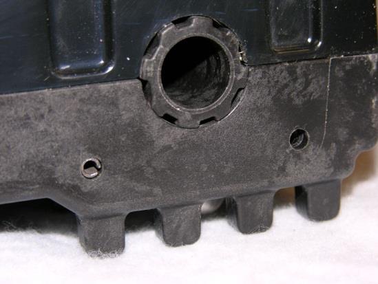 Figure 13: Main Pin Hardware Missing c) The Roll Pins should not be missing, protruding or recessed. (See Figures 14a and 14b).