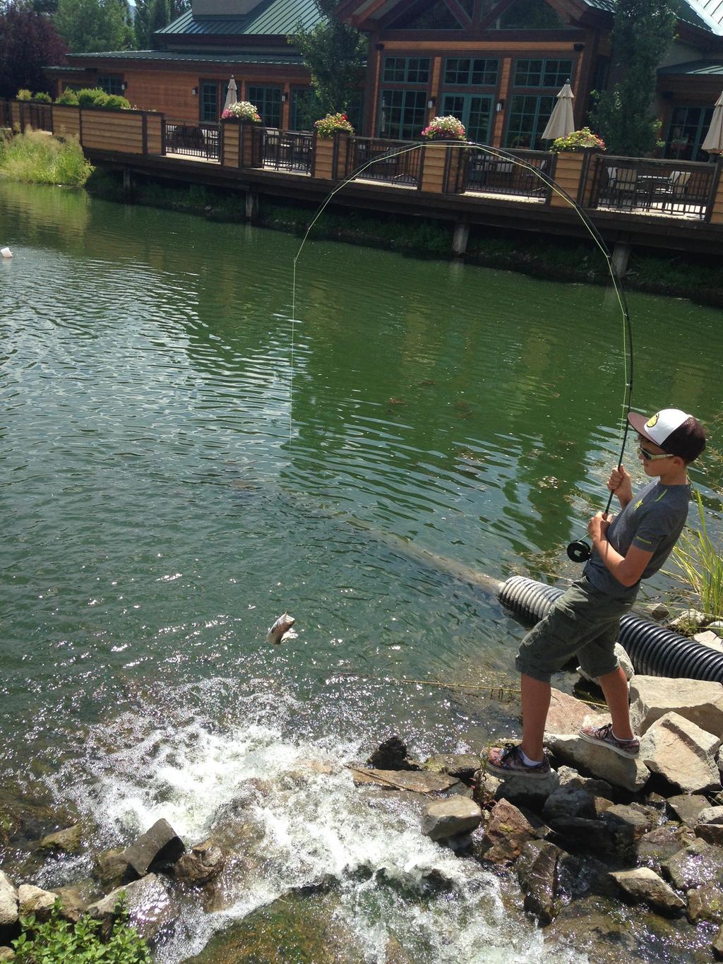 Try your luck at the 6th annual TROUT FISHING DERBY Always a great way to start the