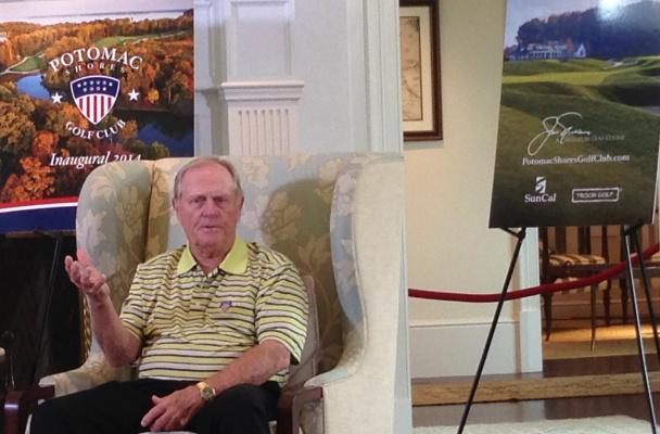 One of golf s two living legends, Jack Nicklaus, visited Prince William County May 21 to inaugurate the new Potomac Shores Golf Club.