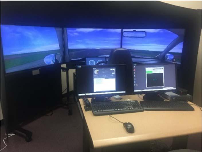 Chapter 2: Methodology 2.1 Driving Simulator The driving simulator used in this study was located in University of Central Florida (UCF), in the United States (see Figure 1).