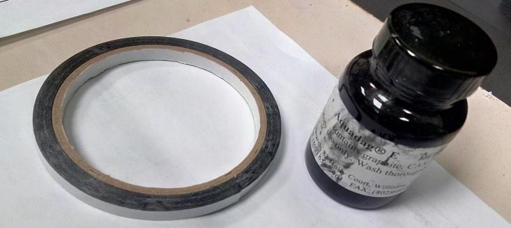 adhesive tape atau paste. carbon tape paste 3.