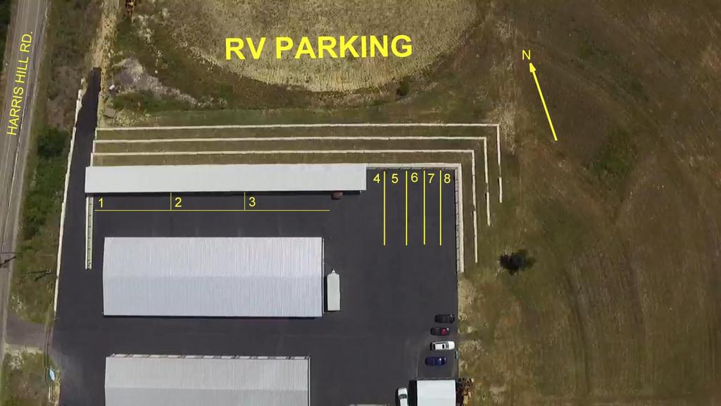 Harris Hill Road Supplemental Rules Due to limited space and a very cozy paddock, we have to limit the number of big rigs at the track. We have 8 spaces for larger RVs and Toy-Haulers.