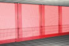 The Steel Mesh Barrier (SMB) Containment Solution Uses existing SMB components to cover the containment area.
