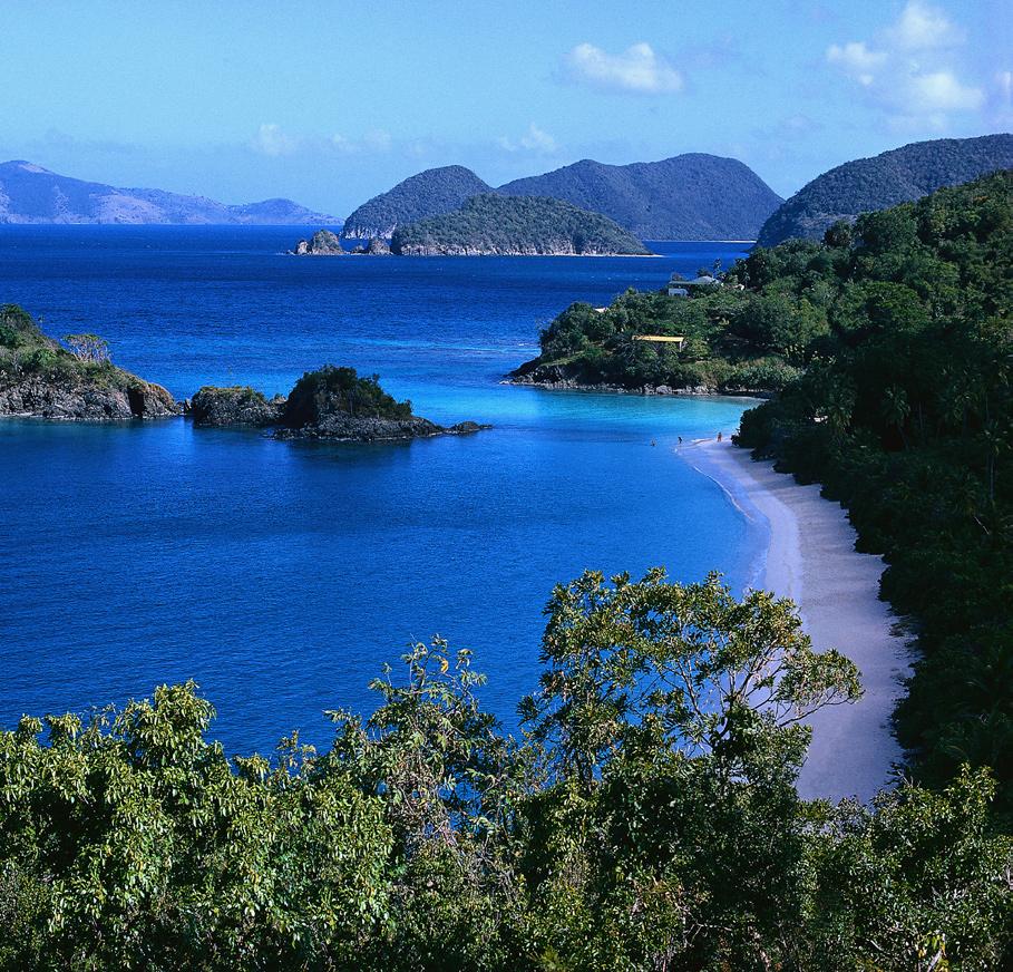 The Virgin Islands are made up of more than 120 islands and cays. There are eight inhabited islands, four in the U.S. Virgin Islands and four in the British Virgin Islands.
