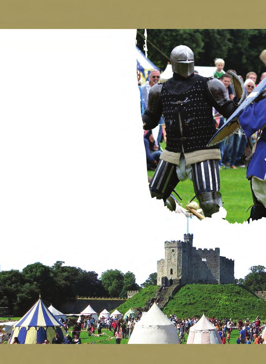 AUGUST Sat 13 & Sun 14 August 10am 5pm Grand Medieval Mêlée Soak up the sights and sounds of life centuries ago at this magnificent medieval tournament.