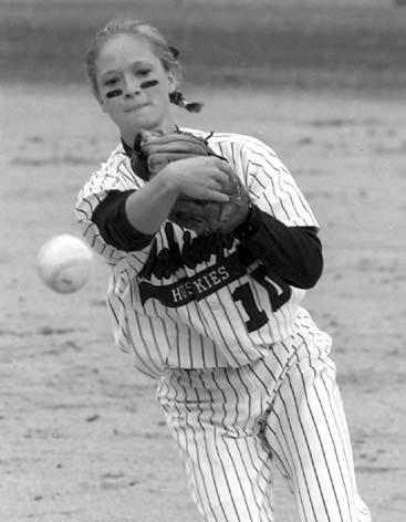 ANGIE MARZETTA 1994 Third Team Washington softball s first All-American and first inductee into the Husky Hall of Fame, Angie Marzetta made the most of her short two-year stay at the UW.