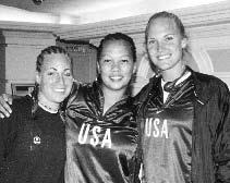 USA Blue in the 2001 Pan-American Games.