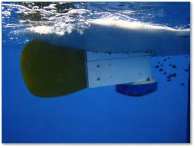 [4] Another demonstration included the integration of a Teledyne RDI 600kHz Sentinel ADCP into a Wave Glider, Fig. 7.