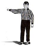 Roughing Shall be imposed on a Player who subjects an opponent to intentional and unnecessary roughness or uses excessive force to push or hit an