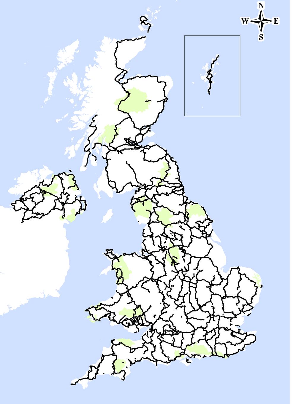 A strategic intervention: National Cycle Network map of UK Grafic: Sustrans The national network as an exemplar project In 1995, the National Cycle Network was launched in the UK and is now over